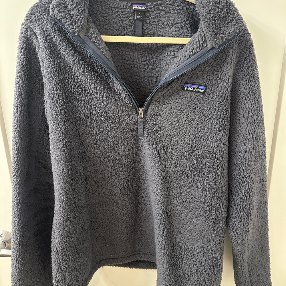 Patagonia Navy Fleece Jacket Pull over